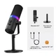 Микрофон динамический AMACEX NV7 USB/XLR с RGB подсветкой - изображение 13