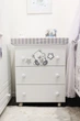 Дитячий комод пеленальний (пеленатор) Azzurra Design Dido Bianco-Grigio білий - зображення 1