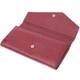 Кошелек для женщин из натуральной кожи с геометрическим клапаном ST Leather 22547 Бордовый - изображение 3