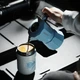 Гейзерна кавоварка MHW-3BOMBER Doule Valve Moka Pot Блакитна 100 мл - зображення 3