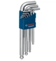 Набір ключів шестигранних Bosch (1.5-10мм, 9 шт) сферичні (26681) - зображення 2