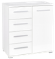 Комод Halmar Lima KM-2 V-PL-LIMA-KM2-BIAŁY 77 x 40 x 82 см Білий (5905248102828) - зображення 1