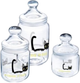Набір банок Luminarc The Cute 0.5 л, 0.75 л, 1 л (X1072) - зображення 1