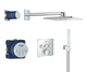 Душова система прихованого монтажу з термостатом Grohe Grohtherm SmartControl (34804000) - изображение 1