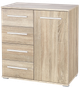Комод Halmar Lima KM-2 V-PL-LIMA-KM2-SONOMA 77 x 40 x 82 см Дуб сонома (5905248102842) - зображення 1