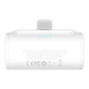 Повербанк Baseus Compact Mini Power bank 5000 mAh 20W PD Type-C швидка зарядка, Білий (P1OO6B3O6Z13-OO) - зображення 3