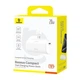 Повербанк Baseus Compact Mini Power bank 5000 mAh 20W PD Type-C швидка зарядка, Білий (P1OO6B3O6Z13-OO) - зображення 8