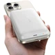 Портативное зарядное устройство Baseus EnerFill FM11 Magnetic 10000 мА·ч, 22.5W, MagSafe, ультратонкий, белый (P1OOB21OEZI3-OO) - изображение 6