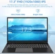 Ноутбук 17.3" SGIN M17 Intel Celeron J4105 RAM 4GB SSD 128GB Windows 11 (UKR) - изображение 3