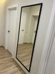 Большое зеркало настенное 160х60 в черной раме МДФ Зеркало полноростовое | Зеркало в прихожую/спальню - изображение 4