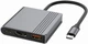 Док станція Cablexpert USB-C 3-в-1 USB/HDMI/PD (A-CM-COMBO3-05) - зображення 1