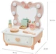 Деревянный туалетный столик Tooky Toy Маленькой принцессы Бабочка (6976831554828) - изображение 5