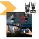 Вулична поворотна Wi-Fi камера P11 з сиреною та зумом Dual Lens Zoom 8MP XPRO (49688-DLZ32_930) - изображение 2