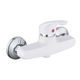 Смеситель для душа Plamix Fidel-003 SET White (со шлангом, лейкой и кронштейном) (PM0730) - изображение 1