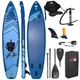 Надувний SUP F2 Axxis 12'2" Navy Blue Combo Paddle 2in1 Seat - изображение 4