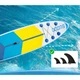Надувна SUP дошка 300 см 2+1 сімейний комплект з аксесуарами, синій - изображение 5