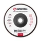 Диск шлифовальный лепестковый 180 x 22мм зерно K80 INTERTOOL BT-0228 - изображение 1