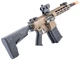 Страйкбольна штурмова гвинтівка Classic Army DT-4 Double Barrel M4 AEG Desert Bronze - изображение 2