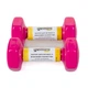 Гантели виниловые Gemini 2 кг × 2 шт розовые для фитнеса и реабилитации (GSD-2.0PINK) - изображение 3