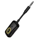 Bluetooth-адаптер-приемник для автомобиля и наушников Hoco E151 AUX 3,5 мм с микрофоном Черный - изображение 3