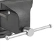 Тиски слесарные поворотные 200мм усиленные INTERTOOL HT-0084 - изображение 4