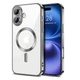 Чехол Fiji Chrome для Apple iPhone 16 с MagSafe и защитой камер Grey - изображение 1