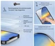 Захисне скло DENGOS для смартфона Samsung Galaxy A37 Black (TGFG-433) - зображення 4