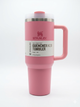 Термокружка Stanley Quencher H2.O FlowState™ Tumbler з трубочкою і ручкою 1.18 л Рожева - зображення 1
