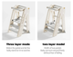 Вежа монтесорі Kivibaby Beige - зображення 7