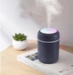 Увлажнитель воздуха мини ультразвуковой портативный Humidifier H2O диффузор компактный Серый - изображение 2