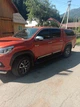 Боковые молдинги накладки на двери Toyota Hilux Revo Тойота Хайлюкс Рево 2015- черные с хром вставкой ABS L1691 - изображение 10