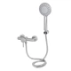 Змішувач для душу Lidz Aria 010 (з душовим гарнітуром) (k35) LDARI010NKS43361 Nickel - зображення 3