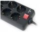 Мережевий фільтр живлення REAL-EL RS-8 PROTECT 3m black (EL122300022) - зображення 6