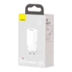 Сетевое зарядное устройство Baseus GaN2 Lite QC 65W USB-C | USB-A White (CCGAN2L-B02) - изображение 5
