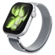 Ремінець Spigen WBM4 Band для Apple Watch Series 11/10 42 mm | Series 9/8/7 41 mm | 6/5/SE 40 mm | 3/2/1 38 mm Silver (AMP10498) - зображення 1