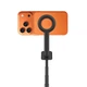 Универсальный штатив Tech-Protect L10S Bluetooth Selfie Stick Tripod Black/Orange with MagSafe (5906302352807) - изображение 7