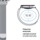 Ремінець Spigen WBM4 Band для Apple Watch Series 11/10 42 mm | Series 9/8/7 41 mm | 6/5/SE 40 mm | 3/2/1 38 mm Silver (AMP10498) - зображення 5