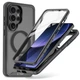 Чехол Tech-Protect Defense для Samsung Galaxy S26 Ultra Matte Black with MagSafe (5906302390236) - изображение 1