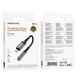 Перехідник BOROFONE BV24 Graceful digital audio converter cable iP to 3.5mm Metal Grey (6941991120398) (21046) - изображение 2
