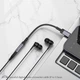 Перехідник BOROFONE BV24 Graceful digital audio converter cable iP to 3.5mm Metal Grey (6941991120398) (21046) - изображение 7