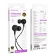 Навушники дротові BOROFONE BM94 (3.5mm) Black (6941991115820) (21179) - изображение 2