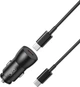 Автомобільний зарядний пристрій для XO CC57 Smart Metal Single C Port PD25W Black (XO-CC57) - зображення 1