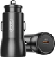 Автомобільний зарядний пристрій для XO CC57 Smart Metal Single C Port PD25W Black (XO-CC57) - зображення 2