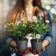 Садові таблички для рослин 10 шт, 14,5×5,5 см, пластикові, водостійкі, бірки для розсади та горщиків XJ5686 - зображення 3