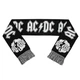 Шарф Talisman AC/DC - Back in Black & White Черный (SHS54) - изображение 1