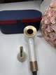 Фен Gold с ионизацией + расческа фиолетовая – 1 насадка, кейс для путешествий, компактный фен - изображение 5