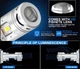Лампа світлодіодна лінза с обманкой S&O BI- LED H4 mini 6000K 12-32V Canbus за 1шт - изображение 6
