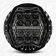 Фара головного света 01 с ДХО (белый) для мотоциклов Harley-Davidson светодиодная (LED) 7 дюймов с креплением чёрная - изображение 2