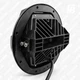 Фара головного света 01 с ДХО (белый) для мотоциклов Harley-Davidson светодиодная (LED) 7 дюймов с креплением чёрная - изображение 5