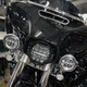 Фара головного света 01 с ДХО (белый) для мотоциклов Harley-Davidson светодиодная (LED) 7 дюймов с креплением чёрная - изображение 10